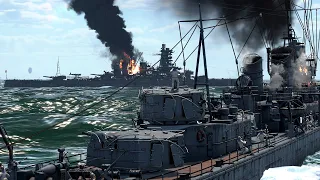 POV: Ты на крейсере Агано против орды американской авиации [Вторжение на остров Уэйк] ➤ War Thunder