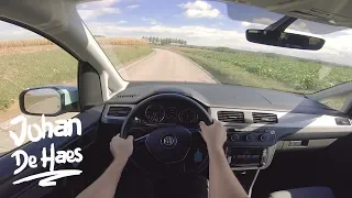 VW Caddy Maxi 2.0 TDI 150 hp POV TEST DRIVE