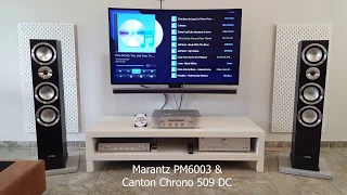 Marantz PM6003  vs Onkyo A-9050 test 2