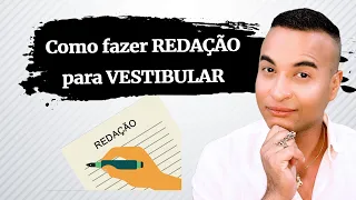 Como fazer uma REDAÇÃO para VESTIBULAR ONLINE (Tutorial - método rápido)