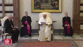 Udienza di Papa Francesco alla delegazione della Chiesa evangelica luterana tedesca 2018 06 04