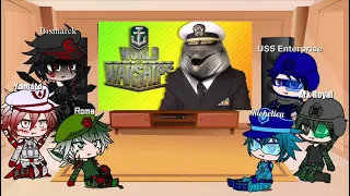 Warships react to TheRussianBadger [TITANIC STEERING TUTORIAL]