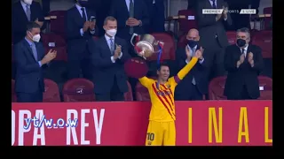 Barcelona celebration 🎉 winning Copa del rey 2021 | trophy celebration moments copa del Rey