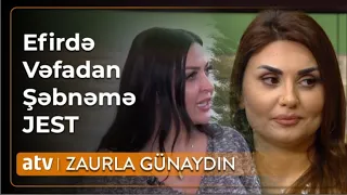 O qutu ilə bütün söz-söhbətlər yığışdırılsın: Vəfa Şəbnəm Tovuzlu HAQQINDA DANIŞDI - Zaurla Günaydın