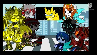 Kaijus React To Among Kaiju (Gacha Club)