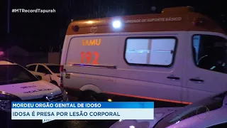 Mordeu órgão genital de idoso: Idosa é presa por lesão corporal