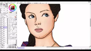 Claire Randall Fraser (Outlander)  - Speedpaint