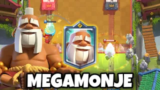 MEJOR MAZO DE EL DESAFÍO DEL MEGA MONJE CLASH ROYALE