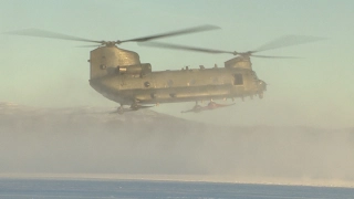 Strapping A Pair Of Skis Onto A Chinook! | Forces TV