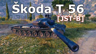 World of Tanks Škoda T 56 - 5 Kills 8K Damage