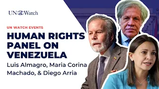UN Watch Panel on Human Rights in Venezuela