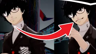 Joker's hidden "creepy" smile - Persona 5 Royal