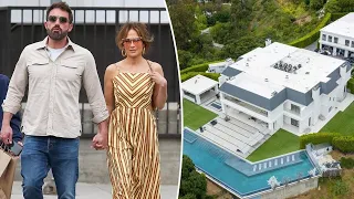 Ben Affleck and Jennifer Lopez divorce rumors heat up as Zillow posts images of their $60 million...