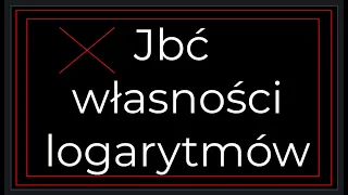 Skąd się wzięły własności logarytmów? Nie obchodzi mnie to.