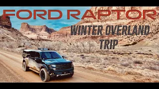 Solo 3 Day Winter Overland Trip  |  Ford Raptor  |  UTAH