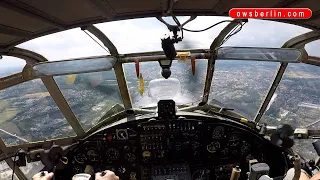 Antonov An-2 Over the Shoulder Cockpit View | В кабине Антонов Ан-2