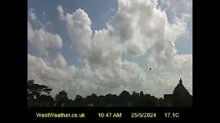 Timelapse video - West Weather 25/5/24 - The whole day in under 2 minutes