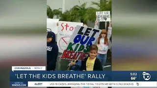 'Let the Kids Breathe' seeking an end to mask mandates