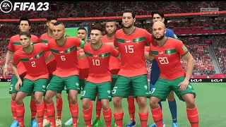 France vs Morocco Gameplay | FIFA World Cup Final Full Match | FIFA 23 EA Sports FC