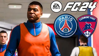 EA FC 24 PSG vs Clermont | Ligue 1 | Difficulté Ultime