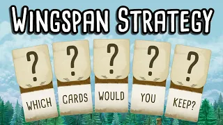 Wingspan Strategy | Starting Hand Scenario Walkthroughs!