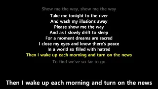 Show Me The Way (Lyrics) - STYX