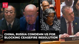 US blocks ceasefire resolution on Gaza: Here's how China, Russia, Palestine & Israel reacted at UNSC