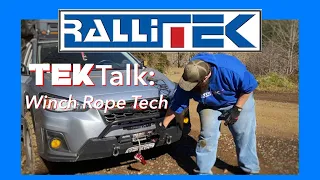 Tek Talk: Winch Rope Tech