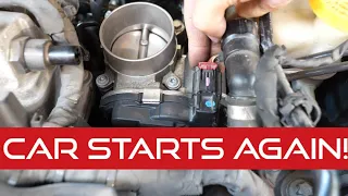 FIXING My 2016 Chrysler 200 No Start - [Changing My Electronic Throttle Body]