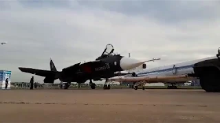 Су-47 "Беркут".МАКС 2019