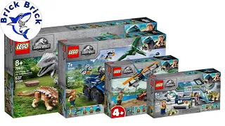 LEGO Jurassic World Compilation 2020 - Speed Build Review