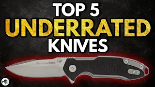 5 MORE Underrated EDC Folding Knives! - 2021