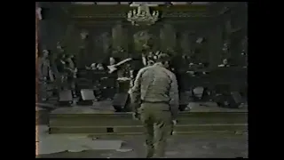 Eric Clapton rehearsal for Saturday Night Live(24th of March, 1990). Rare.