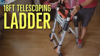 Portable Telescoping Ladder Unboxing and Set Up