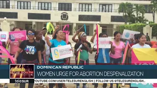 Dominican women march for abortion rights