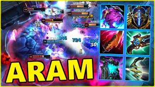 ARAM LOL FUN Moments 2024 (Ahri, Qiyana, Janna, Nilah, Vex, Skarner) #279