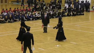 2016年【 決勝 - 大将 - 岩切（九州学院）vs 大村（鎮西）】九州高校選抜剣道大会 - 熊本県予選 - Amazing - high level kendo