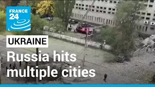 Russia hits multiple cities: Kyiv presses allies for more military aid • FRANCE 24 English