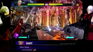 DANTE - ALL HYPER COMBOS, COMMAND NORMALS & SPECIAL MOVES - Marvel vs Capcom: Infinite