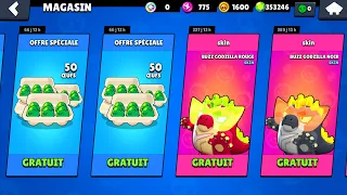 🦖 JE TERMINE l'EVENT GODZILLA + J'ACHÈTE TOUS les OEUFS du MAGASIN BRAWL STARS !!!