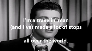 Travelin' Man  RICKY NELSON  (with lyrics)