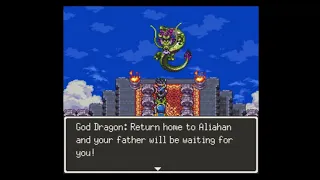 Dragon Warrior III SNES   Final Boss and Ending