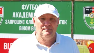 Юрій Кевлич. Після матчу. Гірник U-19-Олімпік U-19 3:2