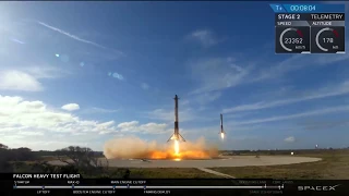 Falcon Heavy Test Flight - Highlights & Best Of