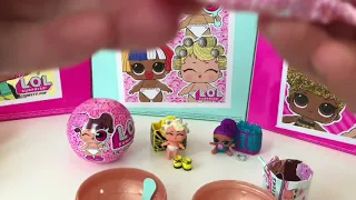 Lol surprise series 4 lil sisters! Lil Bling and Lil Goo Goo Queen!