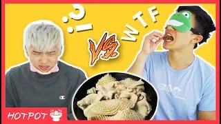 EATING 7 OF THE CRAZIEST CHINESE STREET FOODS BLINDFOLDED