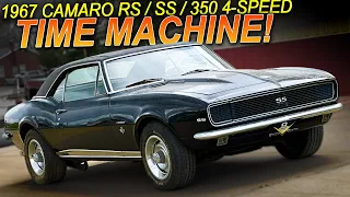 1967 Chevrolet Camaro RS SS 350 4-Speed Time Machine at V8 Speed and Resto Shop