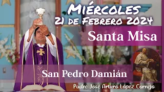 ✅ MISA DE HOY miércoles 21 de Febrero 2024 - Padre Arturo Cornejo