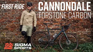 Matt Stephens Cannondale Topstone Carbon Ultegra Disc RX Gravel Road Bike First Ride | Sigma Sports