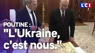 Poutine réécrit l'histoire de l'Ukraine